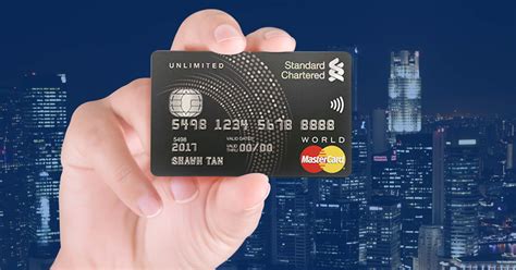 standard chartered credit card cash back